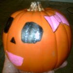 Paint a Halloween Pumpkin with Your Toddler – Tutorial