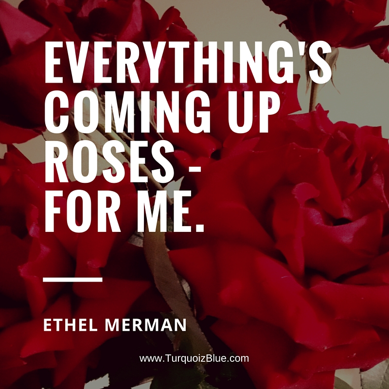 Everything's coming up roses - see it