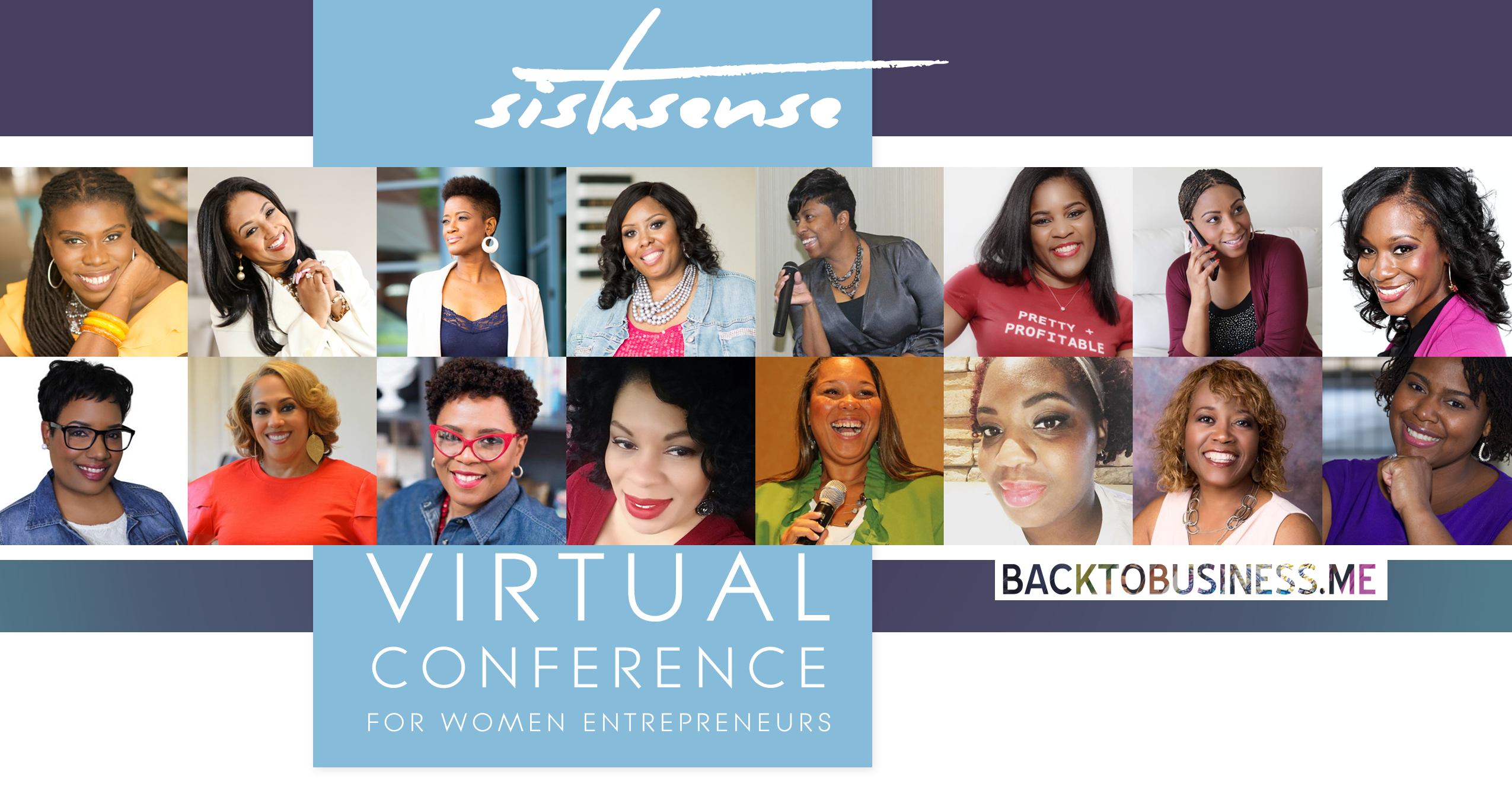 Graphic: Sistasense Back to Business Virtual Conference