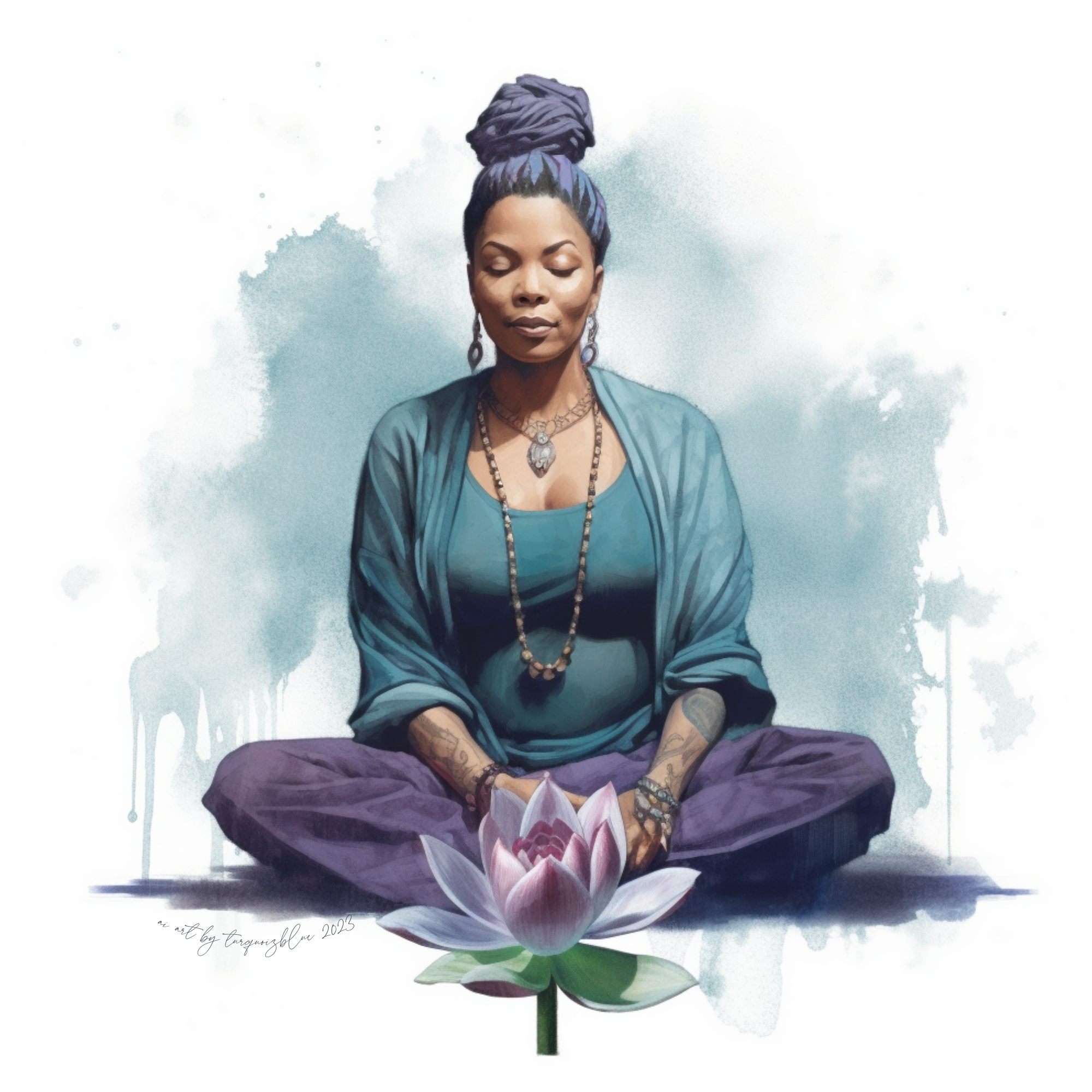 sample image for 21 Mindful Money Mantras for Prosperous & Abundant Living by Rhonda Y Davis aka TurquoizBlue