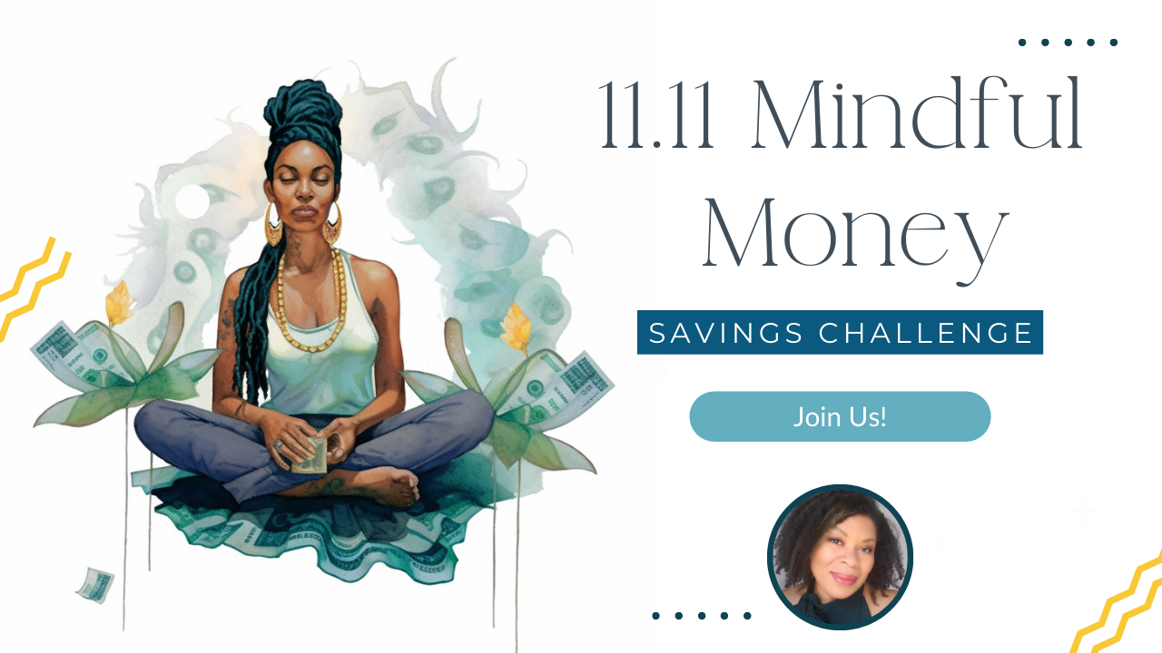 Join me for the 1111 Mindful Money savings challenge to save $111 in 11 days